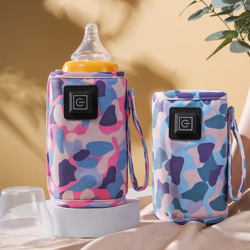 6000mAh Baby Bottle Warmer 6 Heat Level Multifunction Breast Milk Warmer Accurate Temperature Control Baby Bottle Heat